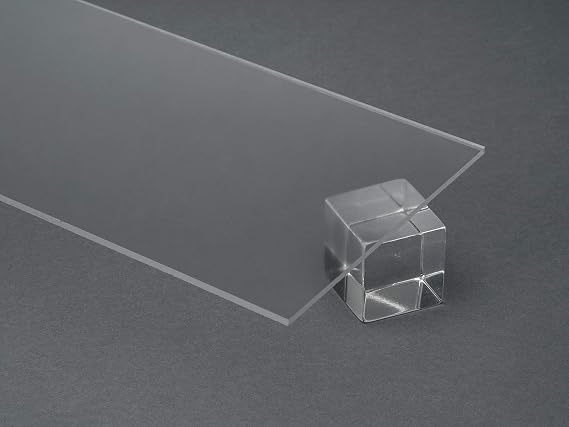 Plastic-Craft | Non-Glare Acrylic, Clear, Transparent, 1.5 MM, 1/16" Thick, 12" W x 48" L (Pack of 4)