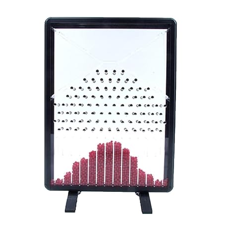 Dalton Board/Galton Board Experimental Model for Demonstration of Random Phenomen Galton Board Desk Toy Physicalschool Laboratory Demonstration Random Distribution
