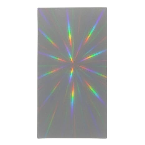 Bartovation Diffraction Grating Sheet, 13,500 Lines/in, 1 ft x 6 in Sheet
