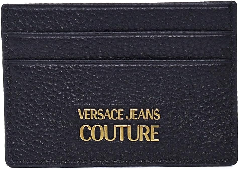 Versace Jeans Logo Lettering Card Holder