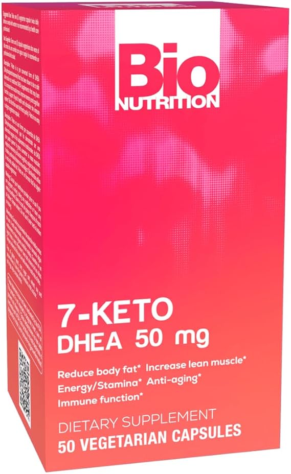 Bio Nutrition 7-Keto DHEA Vegi-Caps, 50 Count