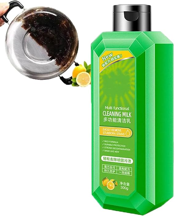 Powerful Multifunctional Concentrated Cleansing Lotion,Cleaning Milk House Cleaner,Powerful Multifunctional Cleaner,Multifunctional Oil Cleaning Agent,for Kitchen & Bathroom 1PC