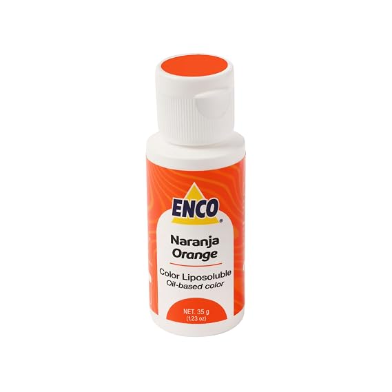 ENCO Orange Oil Based Color 1.23 oz
