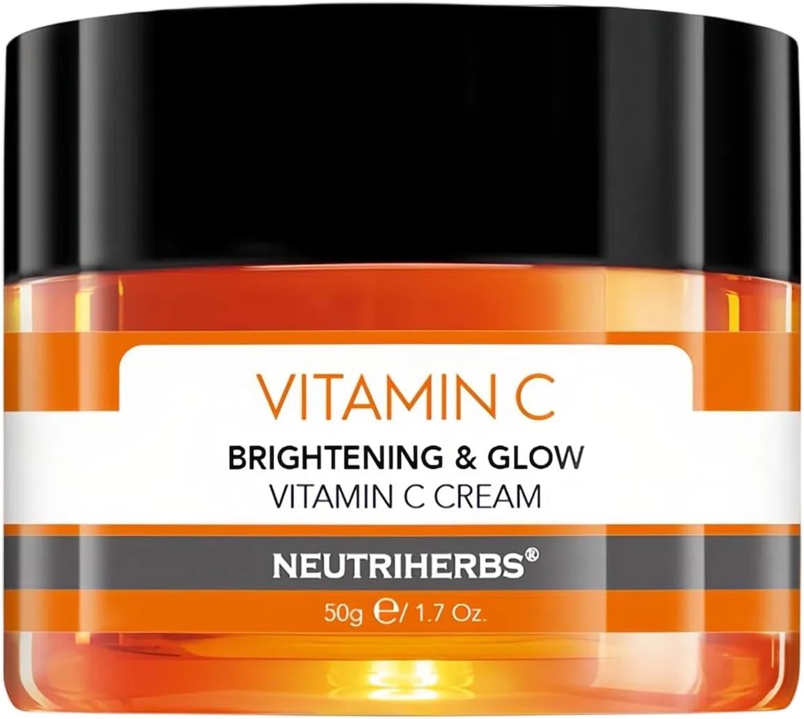 Neutriherbs Vitamin C Face Cream Day & Night Cream Facial Moisturizer - Moisturizing Softening & Smoothing Skin 1.7oz