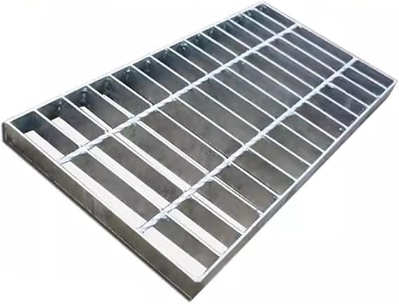 Trench Drain Galvanized Steel Grating Plate for Garage/Sewer, Heavy Duty Mesh Grid Panel for Drain Gutter, Outdoor Drain Cover, 39x10in, 39x12in(100x20cm/39.4x7.9in)