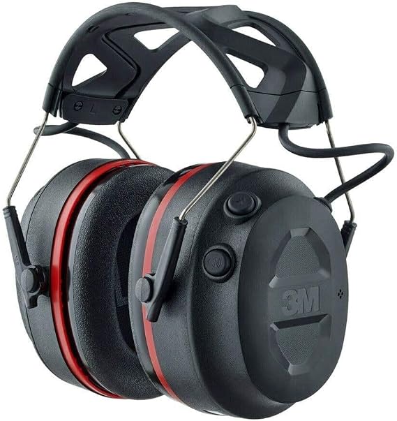 3M Pro-Protect 90545H1-DC-PS Electronic Hearing Muffs, 25 dB NRR