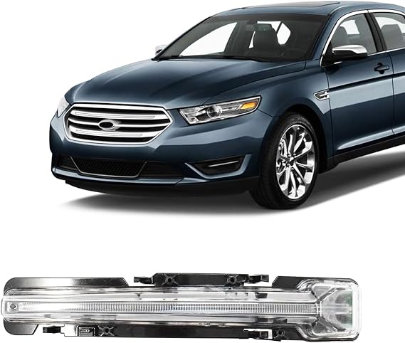 LED Park Signal Marker Light Assembly Compatible with 2010-2019 Ford Taurus Left Driver Side AG1Z13200B FO2520187