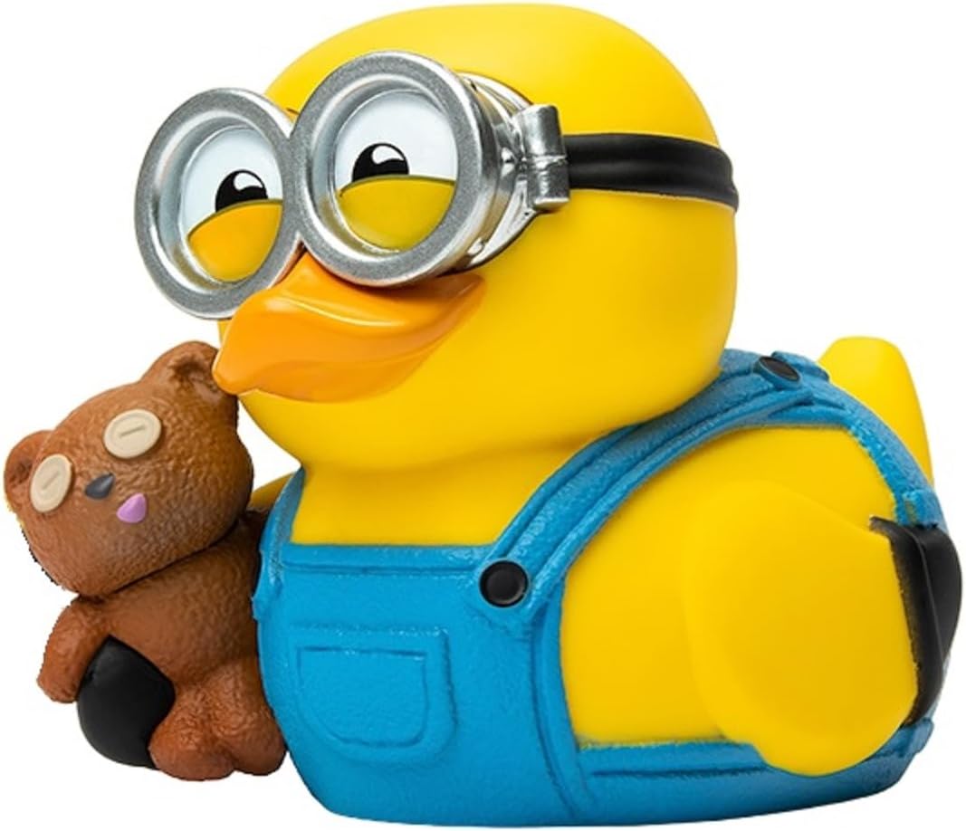 TUBBZ Boxing Edition Bob Collector Vinyl Rubber Duck Figure - Official Minions Product - Television, Movie and Video Games
