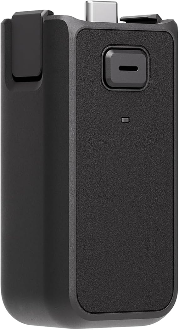 Original Osmo Pocket 3 Battery Handle with Built-in 950mAh Battery, USB-C Port for External Audio Device and Tripod Connection, for DJI Osmo Pocket 3 Camera