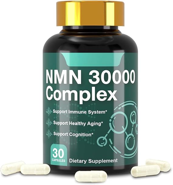 6 in 1 NMN Supplement with VB12, Ergothioneine, Folate & Spermidine