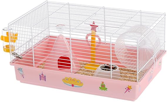 Ferplast Criceti 9 Hamster Kafesi Prenses Temalı, Princess