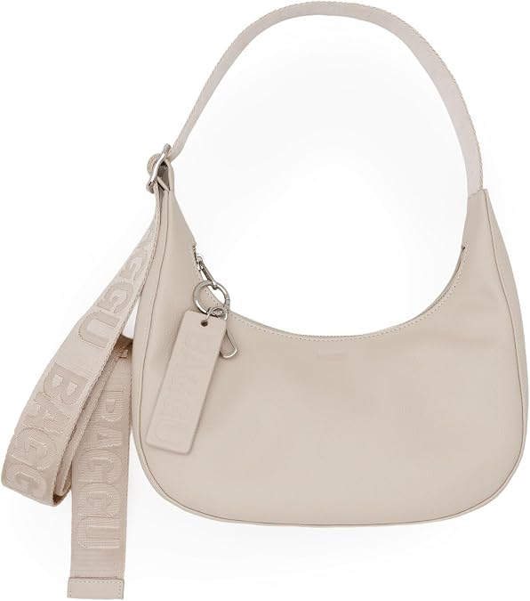 BAGGU Small Recycled Leather Crescent