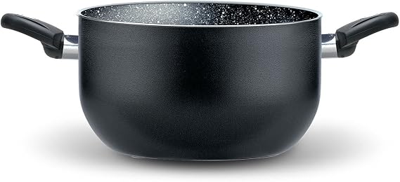 Bio Stone Saucepan with Lid Size: 7.75"