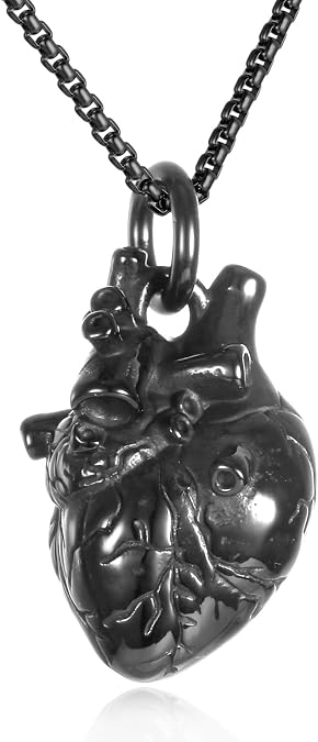 Anatomical 3D Heart Cremation Jewelry For Ashes