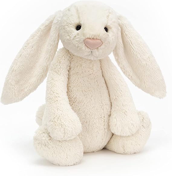 Jellycat Bashful Cream Bunny Stuffed Animal, Huge 20 inches - Rabbit and Bunny Plush Toy - Classic Children's Gift