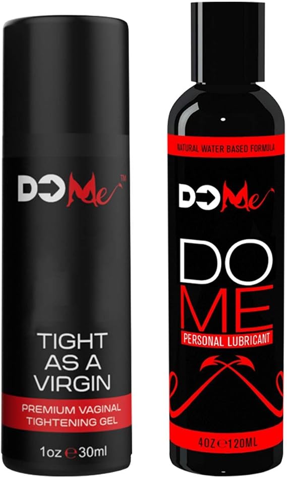 Tight as a Virgin Vaginal Tightening Gel Bundle with Do Me Water-Based Lube (4 oz)
