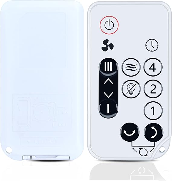 Replacement Remote for Woozoo Globe Fan Oscillating PCF-SC15T SC15T 1354207