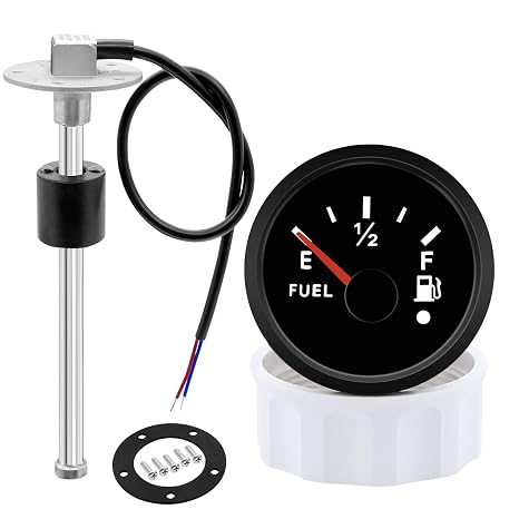 Geloo Fuel Sending Unit with Fuel Boat Gauge Kits 10" (250mm)