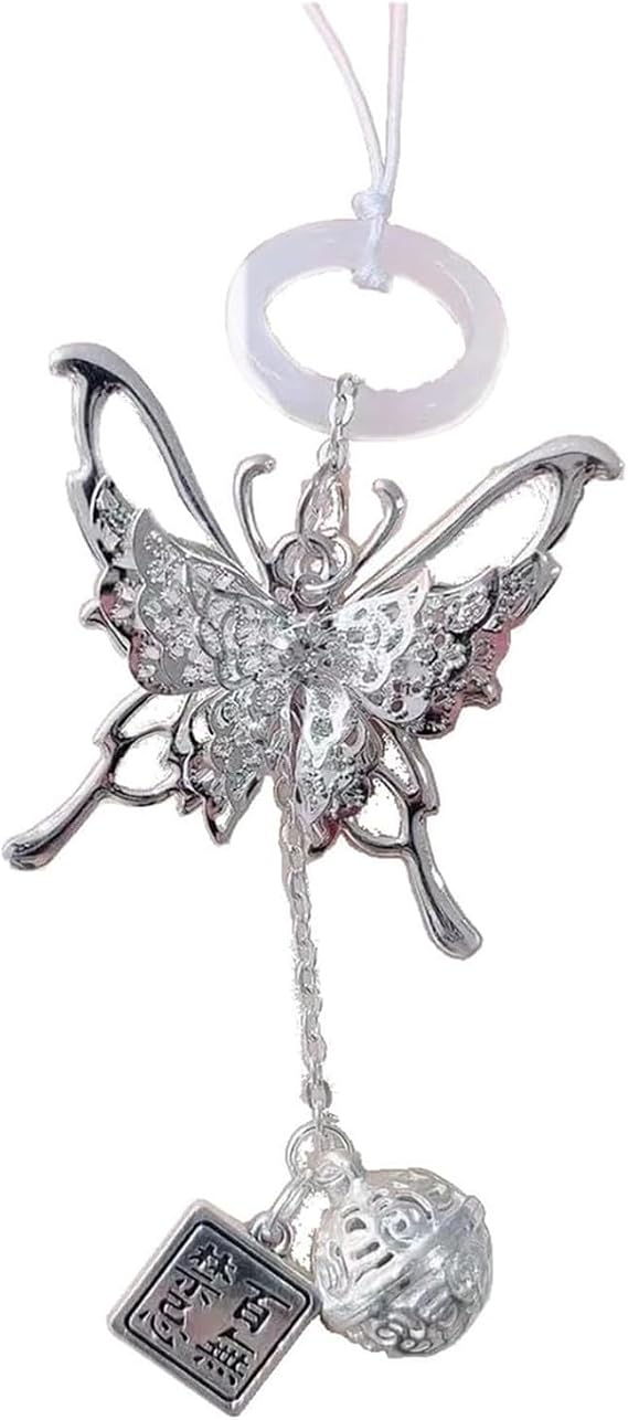 JinYu Anime Hua Cheng Xie Lian Butterfly Bells Ornaments Tassel Keychain Ornaments