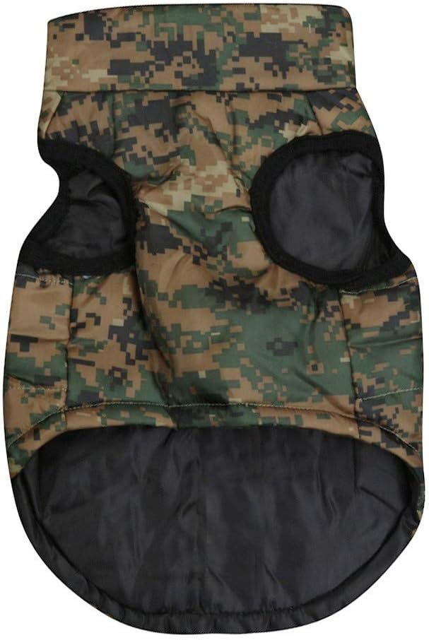 Fashion Cloth Pet Vest Winter Cloth Cloth Camouflage Pet Dog Dog Pet Clothes Ez Walk Dog Petite Camouflage, M
