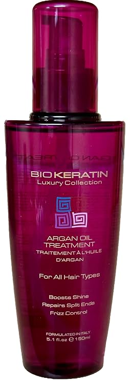 Bio Keratin Luxury Collection Argan Oil, 5.1 Fl Oz, 150 ml