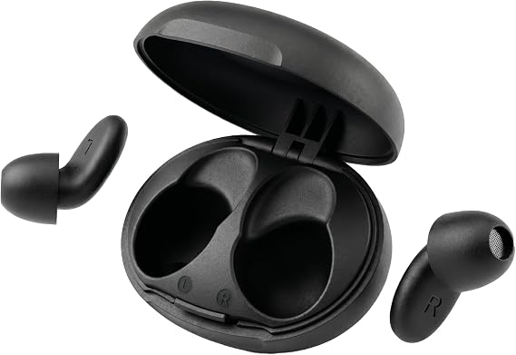 Ear Plugs for Sleeping 45dB Noise Cancelling Ear Plugs for Noise Reduction & Snoring, Concerts, Earplugs for Sleep,Sider Sleepers Airplane, Silicone Earplugs Reusable Concert Ear Plug+8Tip Obsidian