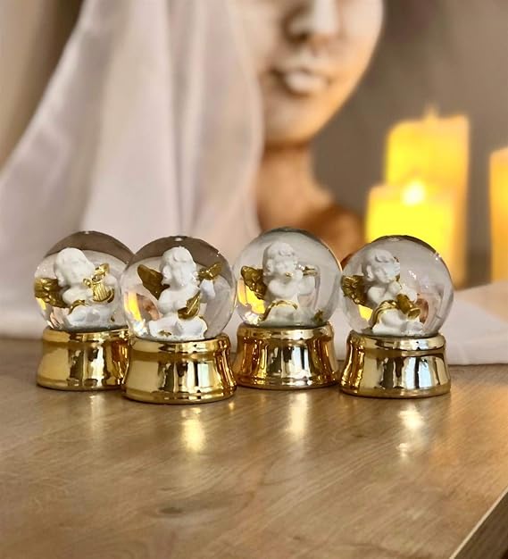 giftmoda Gilded Mini Snow Globe