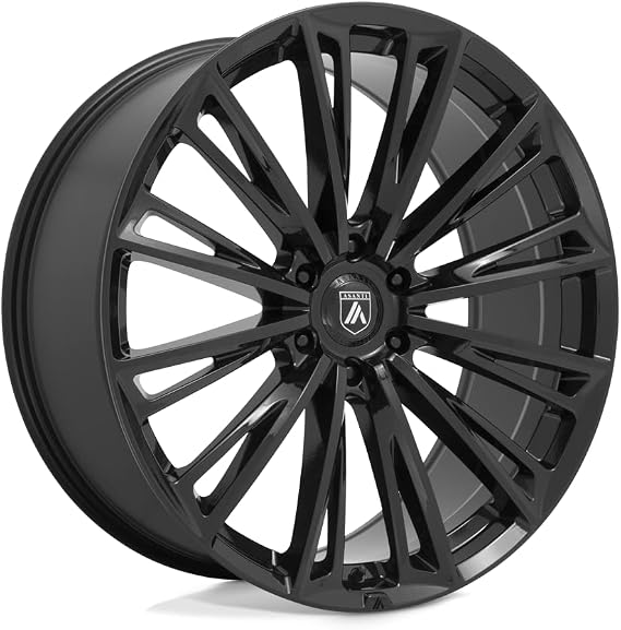 Asanti ABL-30 Corona Truck 24x10 6x5.5" +30mm Gloss Black Wheel Rim 24" Inch ABL30-24106230BK