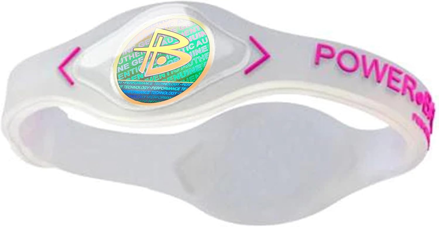 Power Balance The Original Genuine Performance Wristband, Silicone Rubber Wristbands Bracelets Sports Bracelet Wristband for Men Women, Power Bangles, Safe Waterproof Lightweight Durable