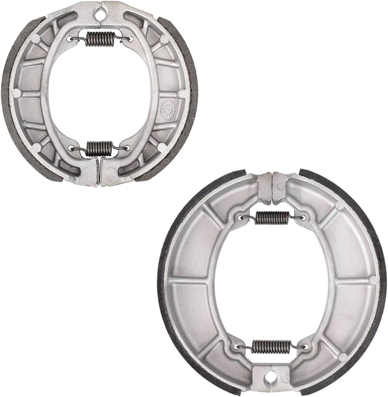 Front and Rear Brake Shoes replacement for Honda ATC 200 E ES Big Red 1982 1983 1984