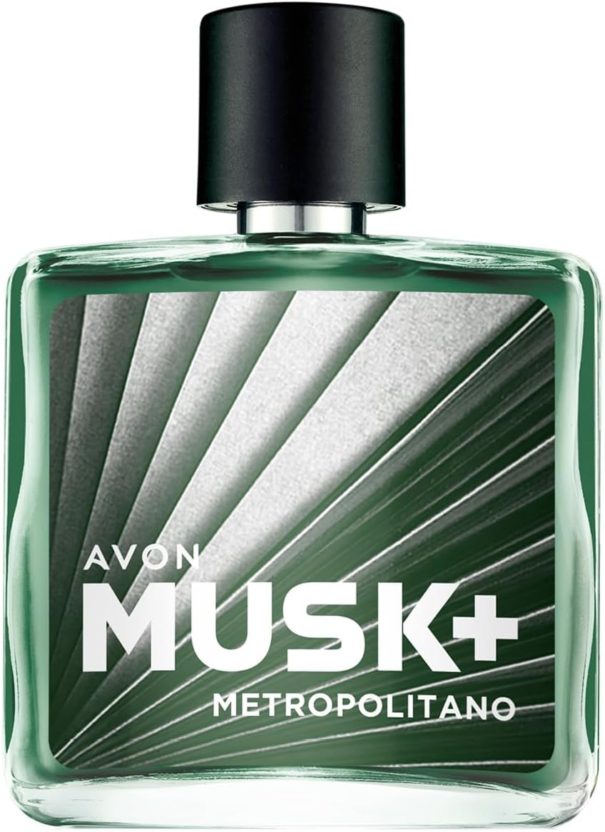 Avon Musk Metropolitano Mens Perfume Edt 75 Ml.