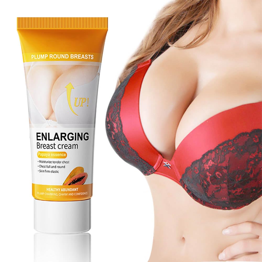 Breast Enhancement Cream, Gentle Formula for Breast Growth Lifting & Firming, Breast Enlargement Cream to Fast Increase Size & Reshape Breast for All Skin Types 2.11 Oz