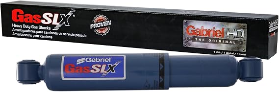 Gabriel 89430 GasSLX Adjustable HD Front & Rear Shocks Fits Chevy & GMC 4000 5000 6000 Series; Ford F-53 Motorhome; Freightliner M2 106; Kenworth; Mack Peterbilt; OEM# ASH25820