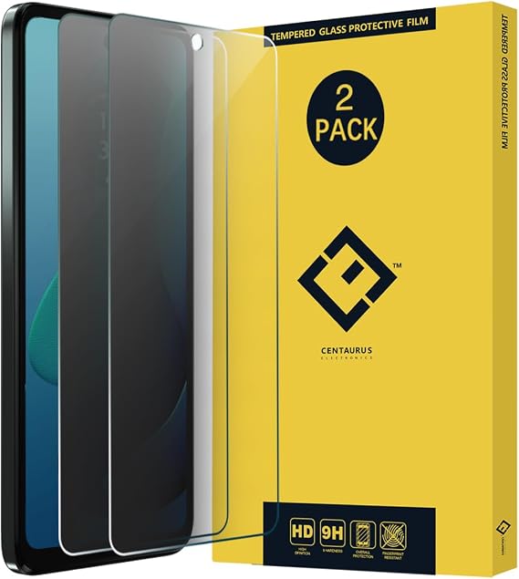 DUNSIHUI 2Pcs For Moto G 5G 2024 6.6" Privacy Screen Protector,Anti-Peeping Anti Spy Privacy Anti-Scratch 9H Tempered Glass Screen Protector Privacy Protective Film For Moto G 5G 2024 6.6 Inch