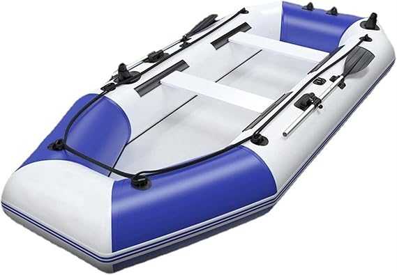 Inflatable Boat, Outdoor Kayak Thickened Inflatable Boat Rubber Boat Fishing