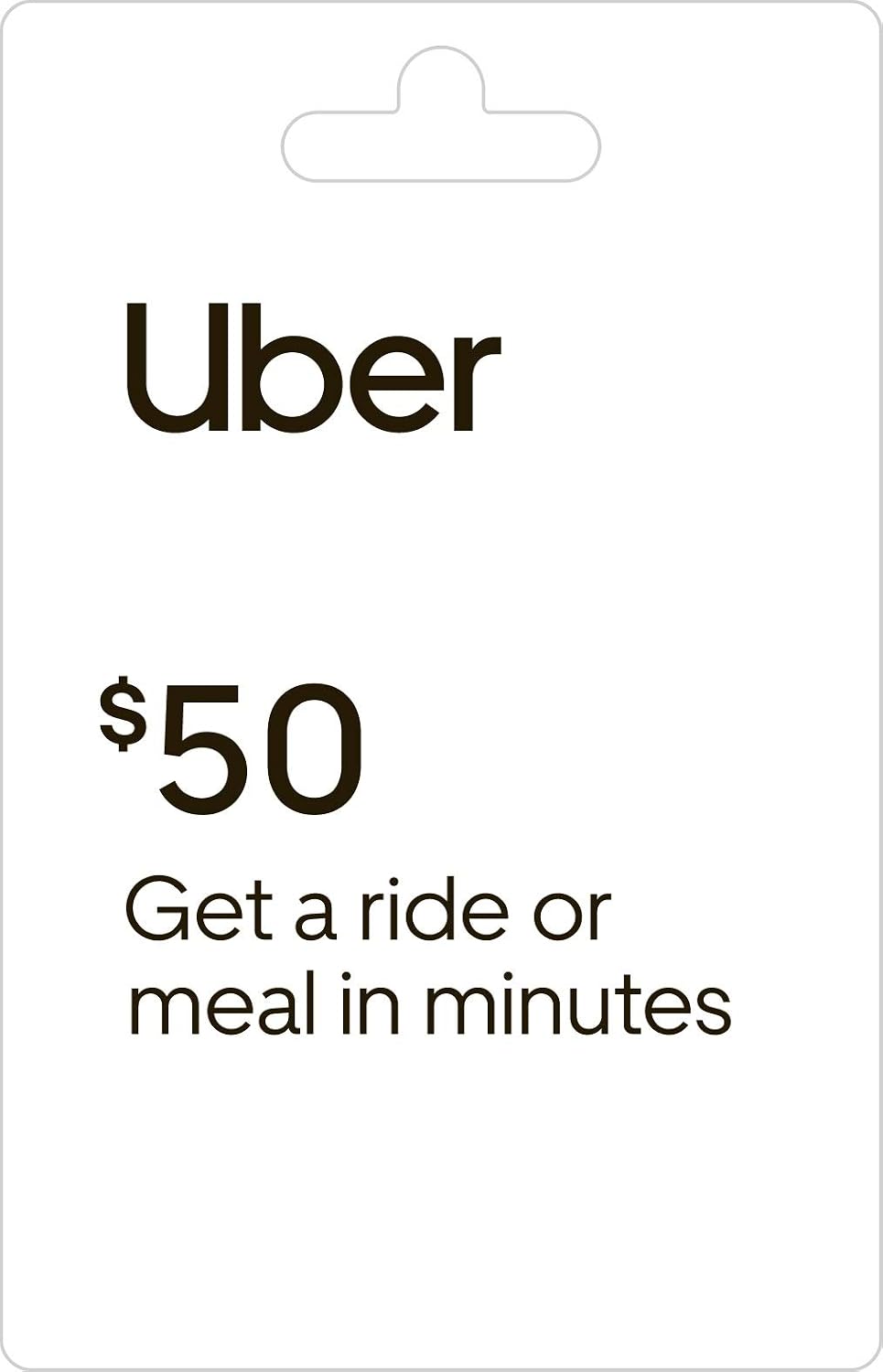Uber Gift Card