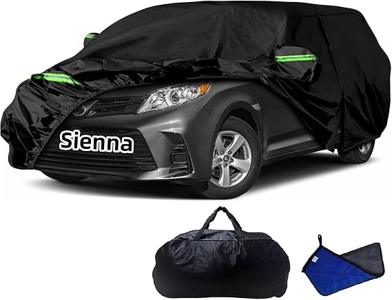Car Cover for Toyota Sienna Minivan LE XLE XSE Limited Platinum 1997-2025