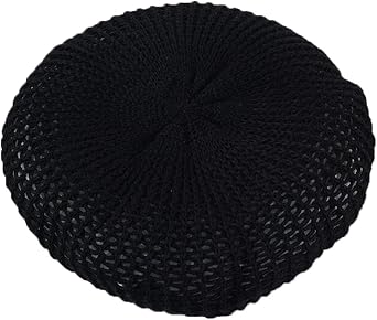 Women's Spring Summer Solid Color Knitted Beret Hat