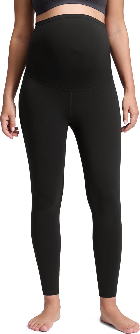 CRZ YOGA Maternity Leggings 28 | Butterluxe, Extremely Soft, Gentle Compression, Yoga, Super High Rise, U-shaped Belly, Pregnancy and Postpartum