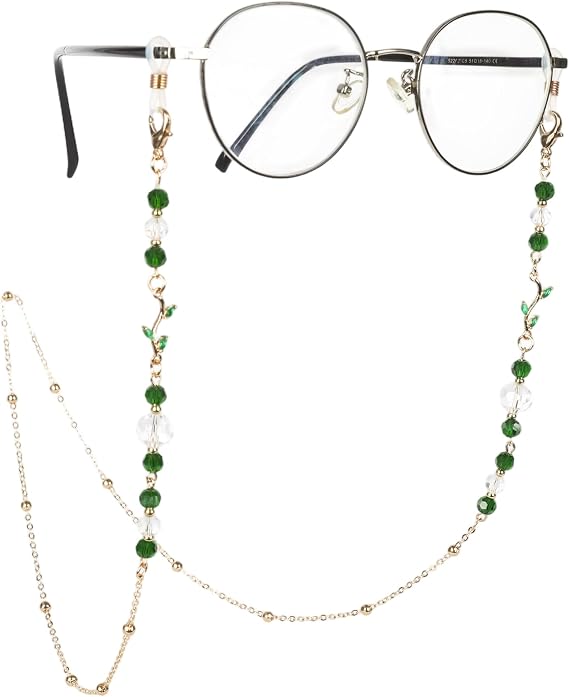 Eyeglass Chain for Women, Glasses Charms for Eyewear Retainer Strap