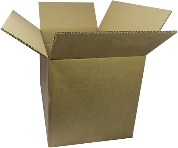 Triplast 565 x 355 x 360mm Large Double Wall 22x14x14.5" Cardboard Removal Moving Storage Boxes (Pack of 5)