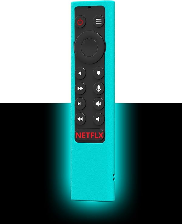 Skin Holder for NVIDIA Shield Android TV Pro 4K HDR Streaming Media Player NVIDIA Shield Remote Control Glow Blue