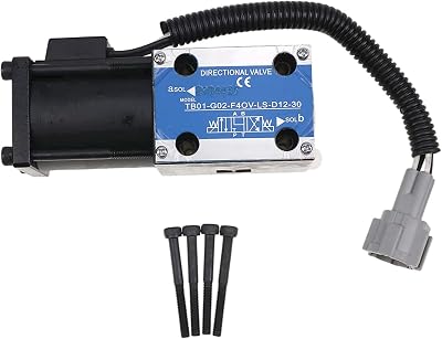 Solarhome Solenoid Valve 91A28-10010 91A28-30010 Compatible with Mitsubishi CAT Forklift Truck FDG10-30N L01 L02 Forklift