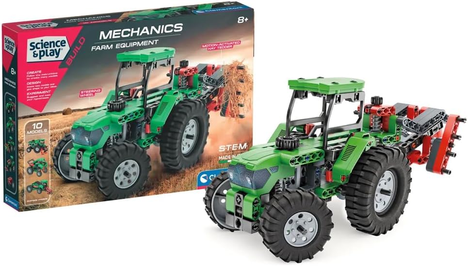 Clementoni Mechanics Laboratory Agricultural Equipment 75082