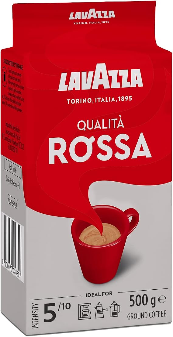 Lavazza, Qualità Rossa, Ground Coffee 500 g