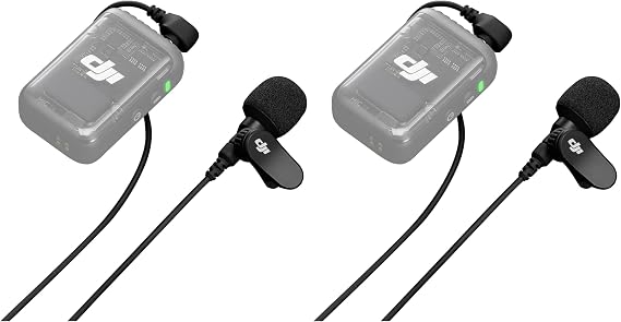 DJI Lavalier Mic - Compatible Mic 2 (Pack of 2)