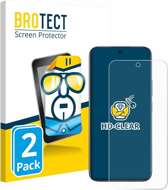 brotect Screen Protector Compatible with realme C85 (2 Pack) - HD-Clear Protection Film