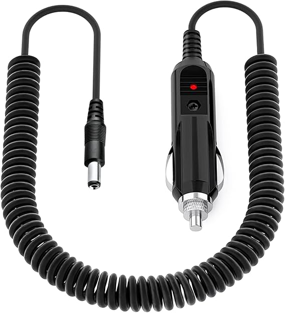 Car DC Adapter Compatible with Proscan PDVD7040B 7 Swivel Screen PDVD70408 Auto Vehicle Boat