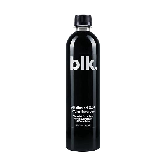 BLK Water Infused With Fulvic Acid, 16.9 FZ