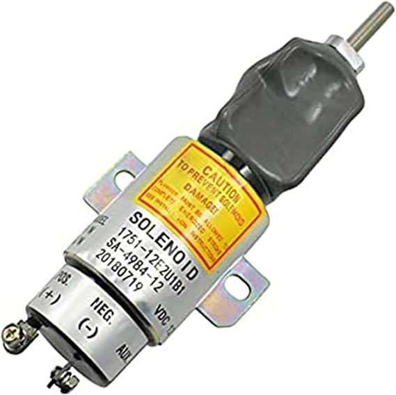 Genie Throttle Actuator Solenoid SA-4984-12 1751-12E2U1B1 1751-12E2U1B1S Compatible with Genie 77402GT 77402 SA498412 175112E2U1B1 175112E2U1B1S